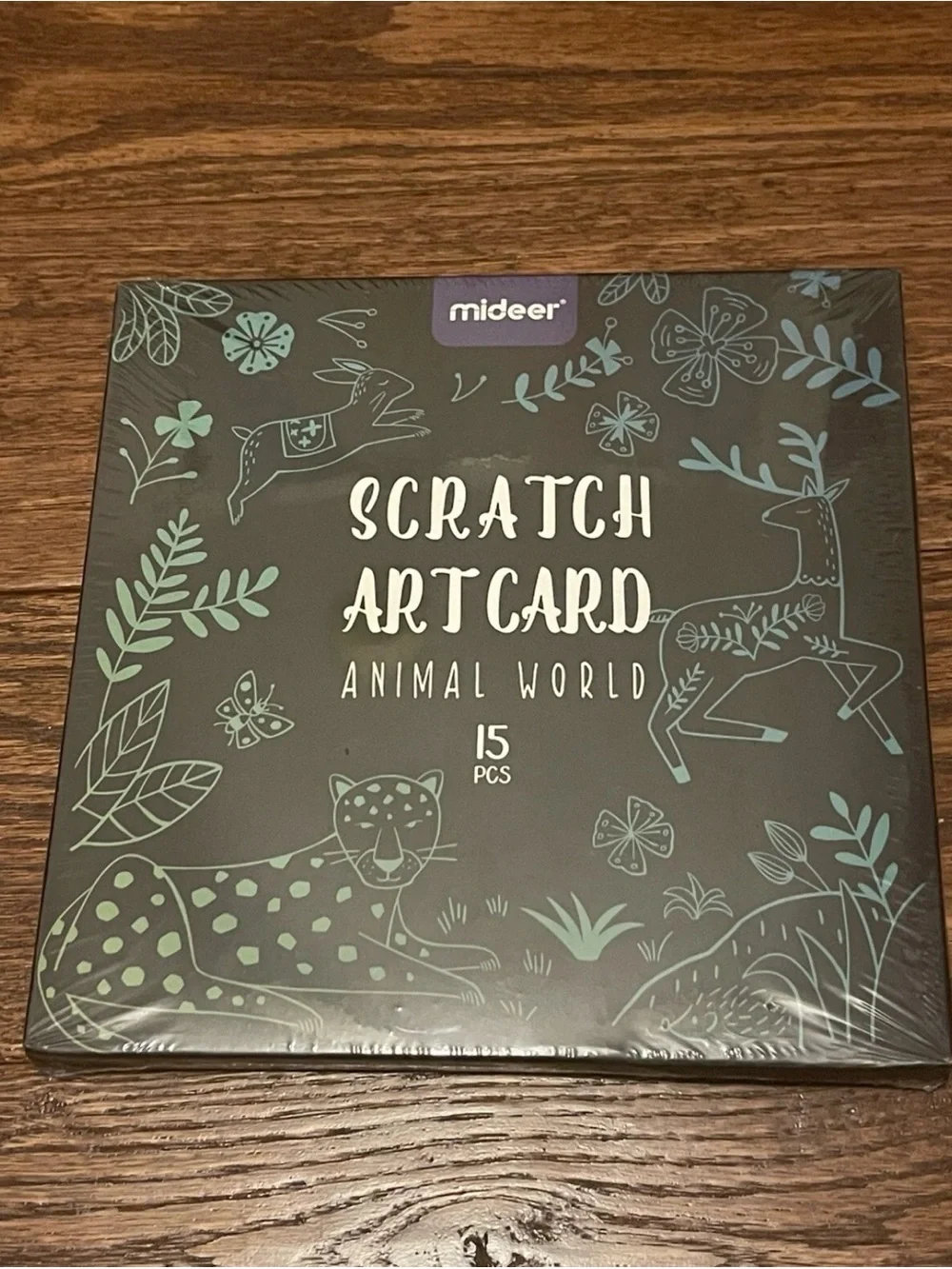 15pc Scratch Paper Art Set for Kids, Magic Color DIY Arts and Crafts Kit